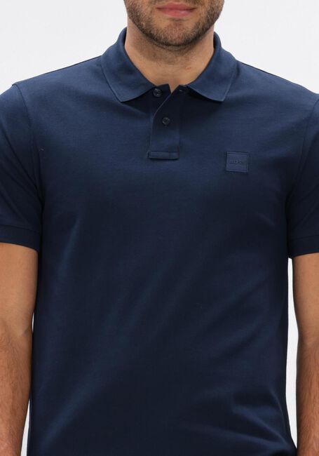 BOSS ORANGE Polo PASSENGER Bleu fonc&eacute; - large