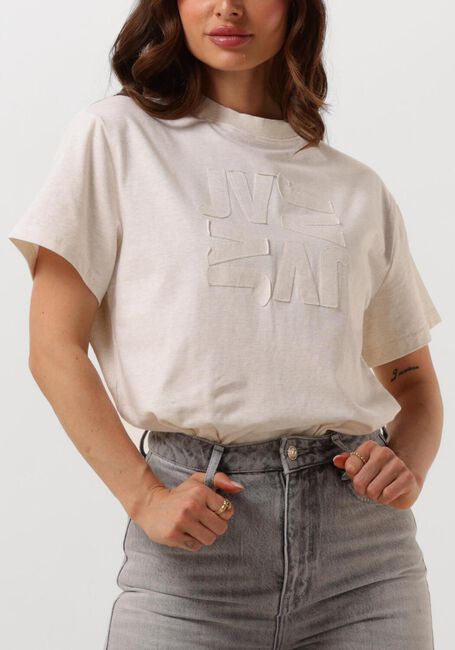JOSH V T-shirt ROXY SQUARE Écru - large