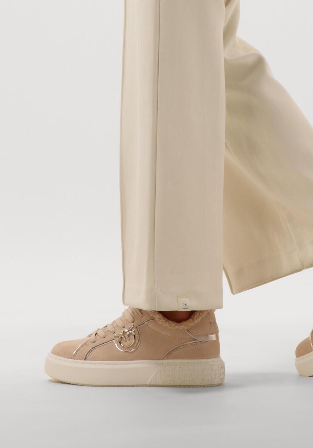 PINKO Baskets basses YOKO 1.0 SNEAKER en beige - large
