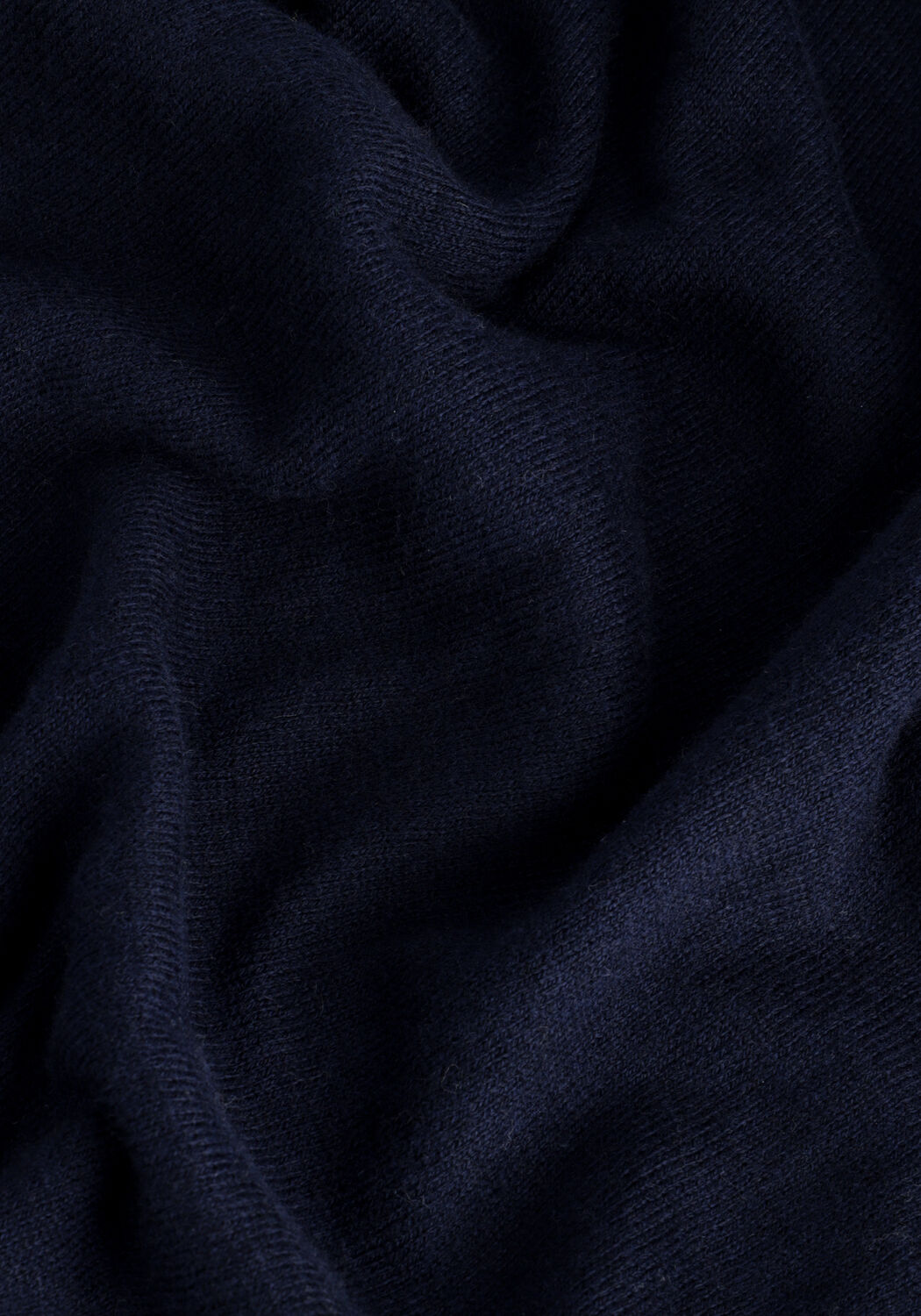 DSTREZZED Pull MOCK NECK SOFT COTTON MELANGE Bleu fonc&eacute; - large