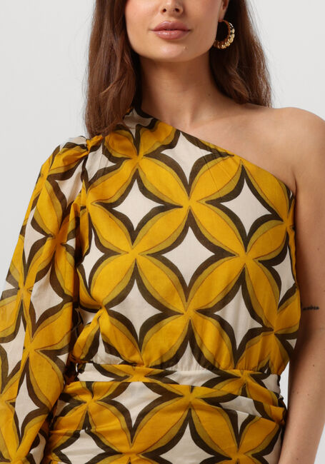 AMAYA AMSTERDAM Mini robe CHERRY DRESS en jaune - large