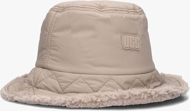 Bruine UGG Hoed REVERSIBLE AW BUCKET HAT - large