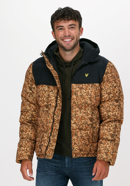 LYLE & SCOTT Veste matelassé EARTH PRINT WADDED JACKET en multicolore - large