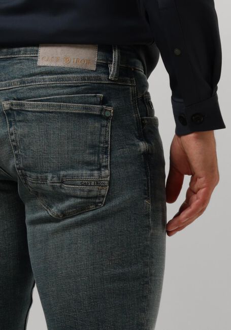 Blauwe CAST IRON Jeans SHIFTBACK TAPERED GREEN BLUE SHADE - large