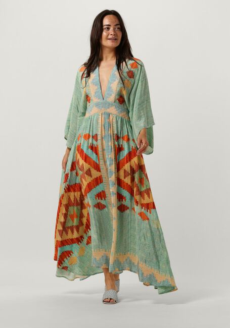 Lichtblauwe MES DEMOISELLES Maxi jurk TIANE - large