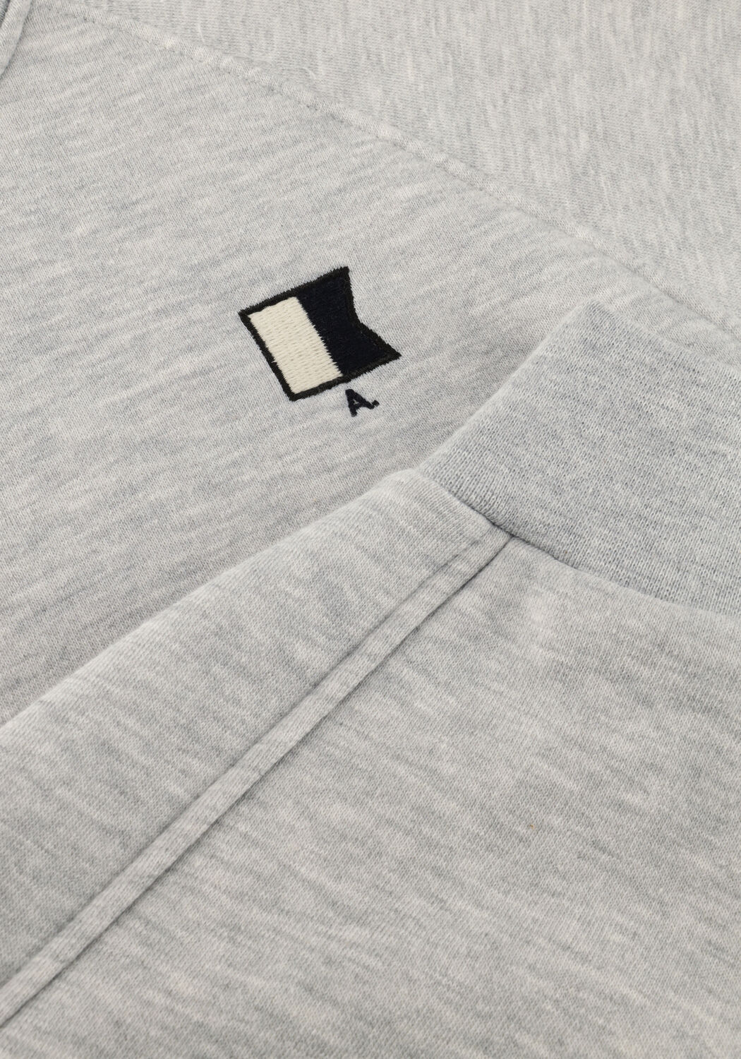 ANOTHER LABEL Chandail ALNIYA SAILOR SWEAT L/S en gris - large