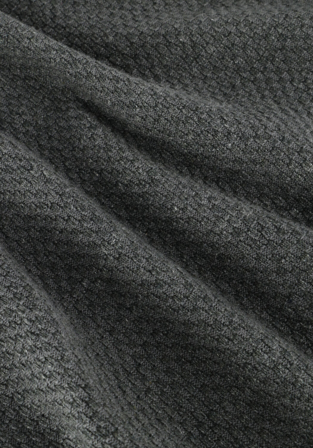 Groene CAST IRON Trui CREWNECK COTTON HEATHER PLATED BLEND - large