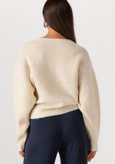 Ecru MSCH COPENHAGEN Trui MSCHZINELLE HOPE WRAP PULLOVER - large