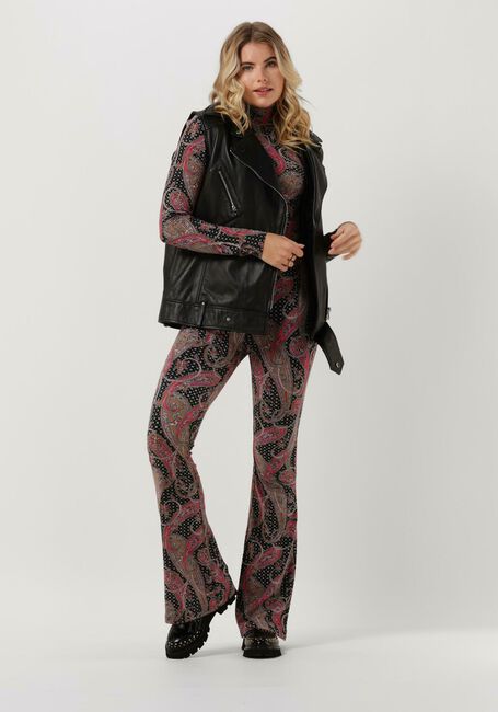 Roze COLOURFUL REBEL Flared broek PAISLEY PEACHED FLARE - large