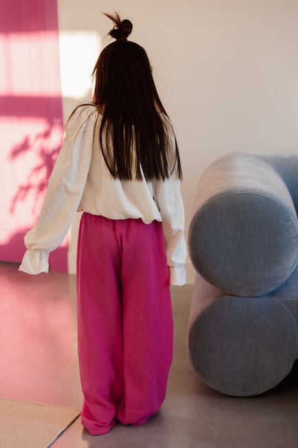 Salty Stitch Pantalon LOUNGE BROEK - BABY COTTON en rose - large