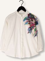 POM AMSTERDAM SICILIAN ECRU BLOUSE Blouses Écru POM AMSTERDAM SICILIAN ECRU BLOUSE Blouses Écru - medium