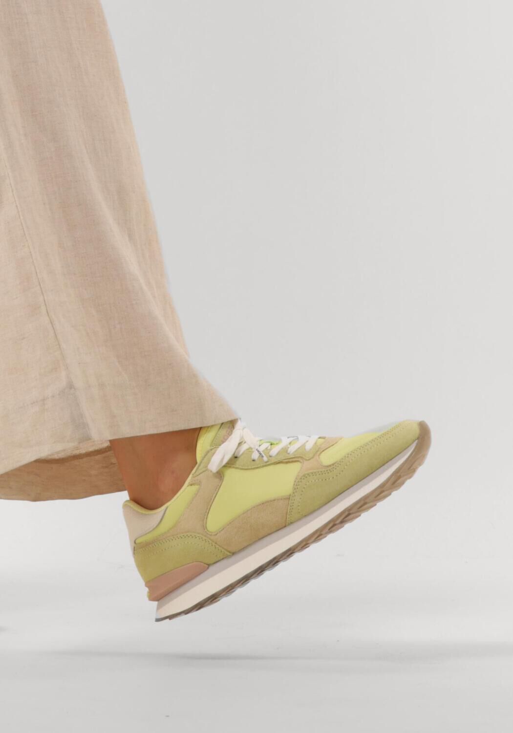 THE HOFF BRAND Baskets basses CLEARWATER en jaune - large