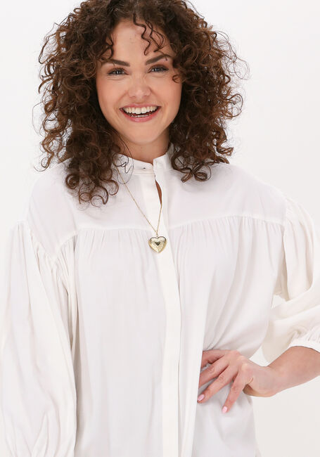 Gebroken wit SIMPLE  WOVEN BLOUSE MARIN STRUC - large