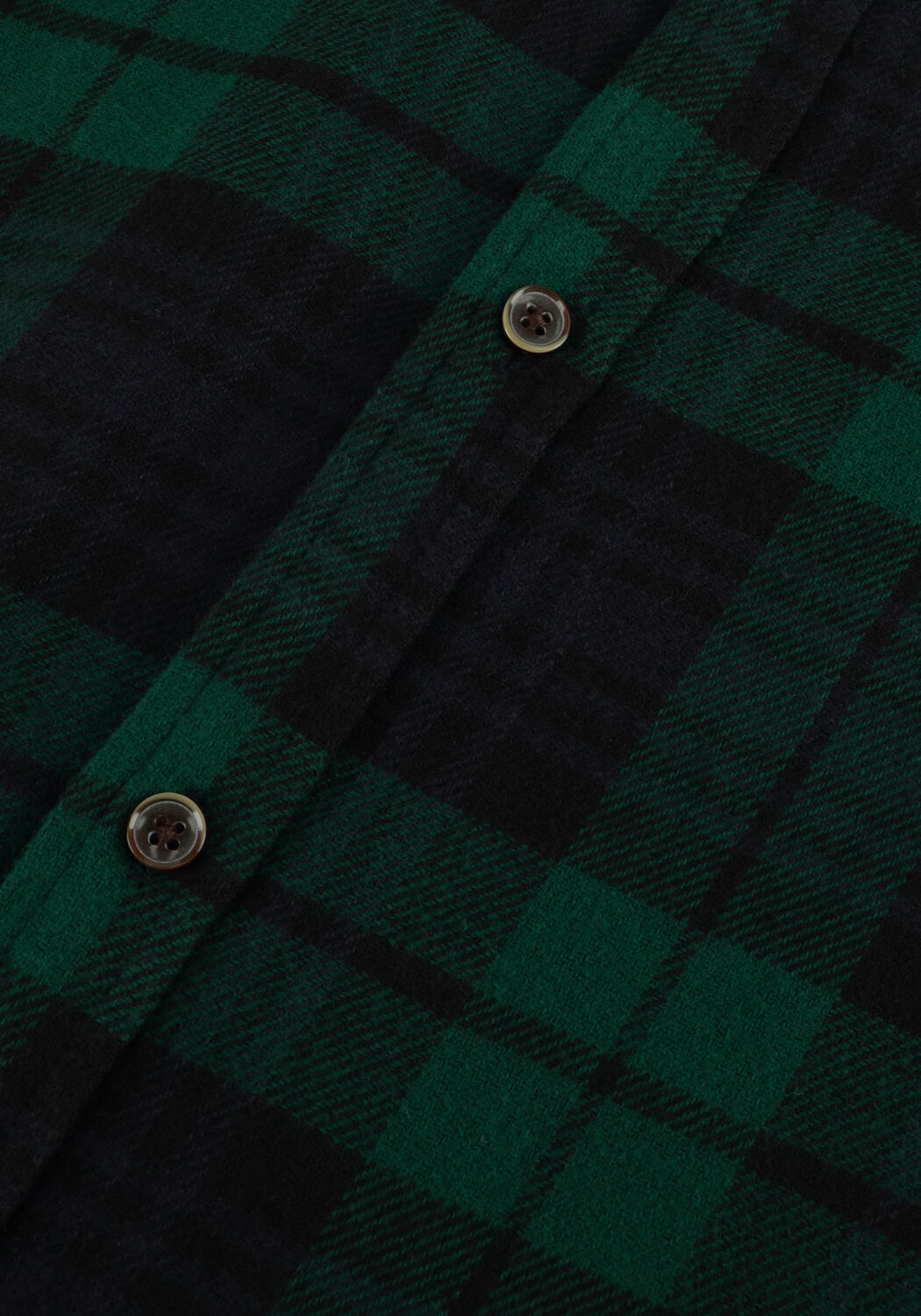 ANERKJENDT Chemise d&eacute;contract&eacute; AKLOUIS BRUSHED CHECK Vert fonc&eacute; - large