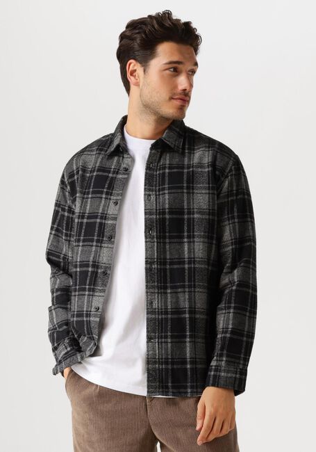 SELECTED HOMME Chemise décontracté SLHREG-OWEN FLANNEL MIX SHIRT en noir - large