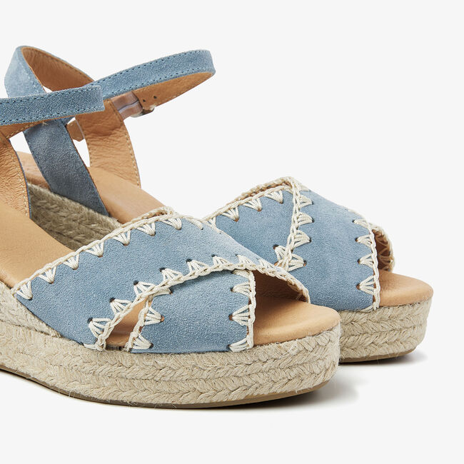 Blauwe VIA VAI Sandalen LUISA AYLA - large