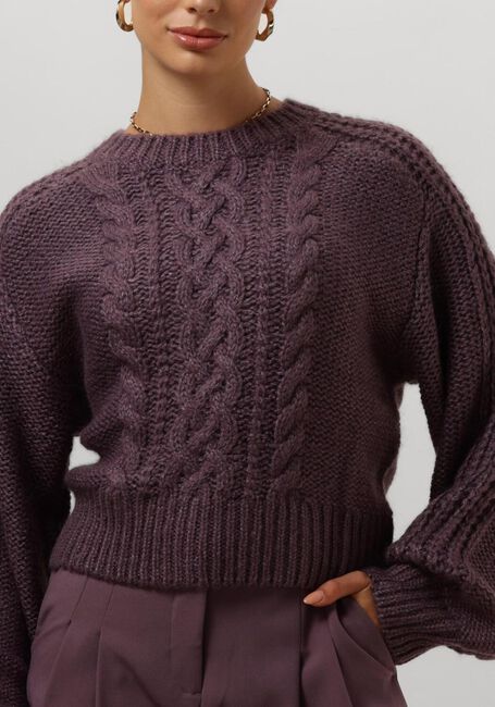 MSCH COPENHAGEN Pull MSCHDIELLA HEIDI PULLOVER en violet - large