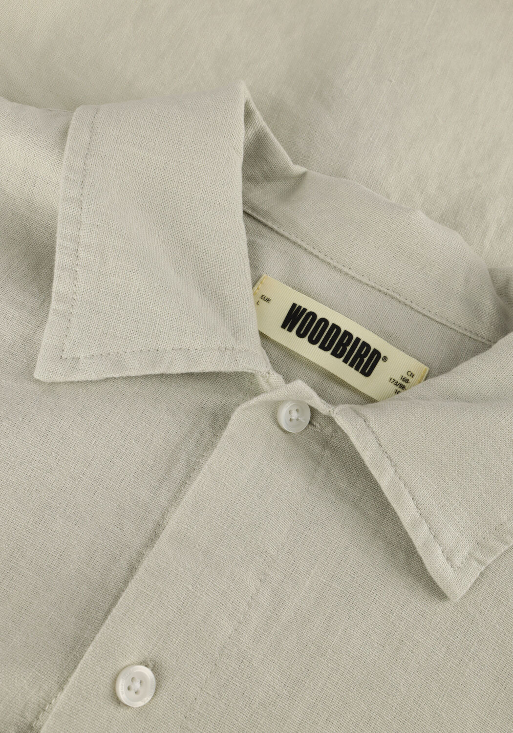 Mint WOODBIRD Casual overhemd WBBANKS LINEN SHIRT - large