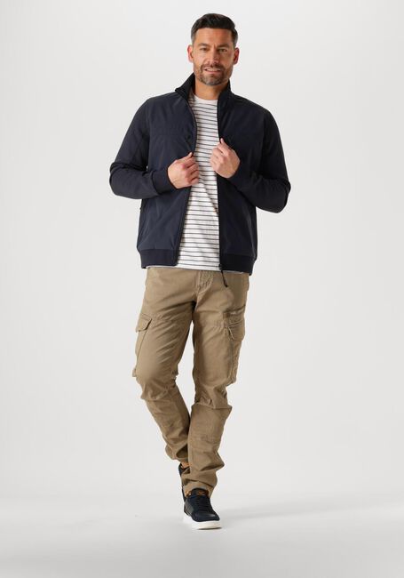 PME LEGEND Jack ZIP JACKET SWEAT MIXED PADDED en bleu - large
