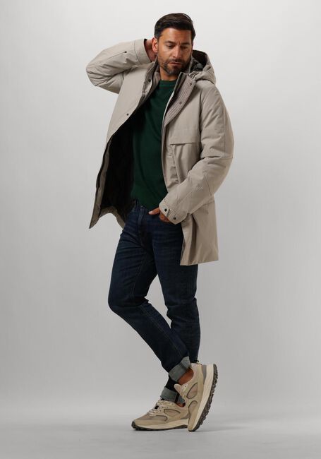 KRAKATAU Parkas QM484 en beige - large