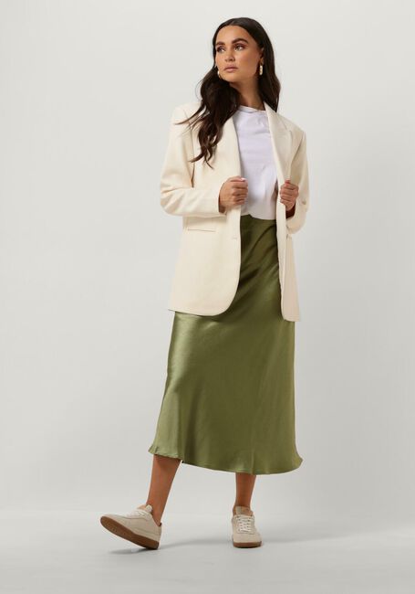 NOTRE-V Jupe midi SATIN SKIRT en vert - large