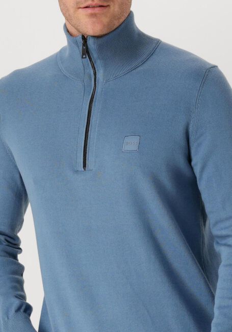 BOSS ORANGE Pull KANOBIX_S en bleu - large