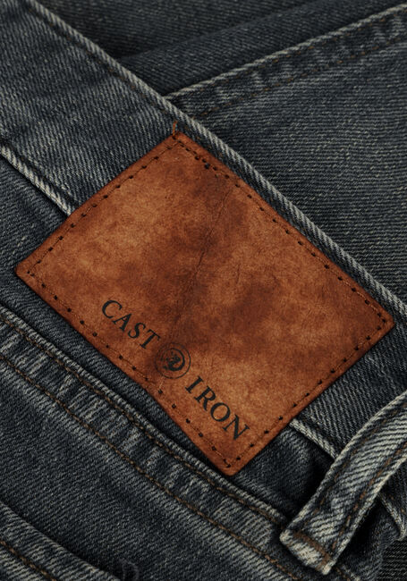 Blauwe CAST IRON Slim fit jeans RISER SLIM AGED DARK WASH - large