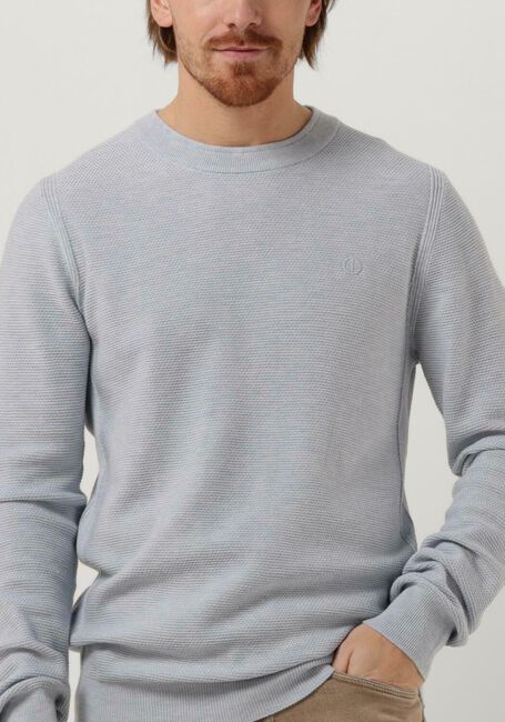 DSTREZZED Pull MERCURY CREW MELANGE SLUB en bleu - large