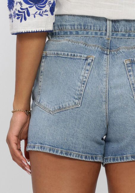 Blauwe DANTE6 Jeans DRIFT BELTED DENIM SHORTS - large