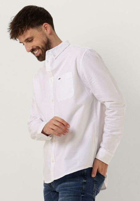 TOMMY JEANS Chemise classique TJM REG OXFORD SHIRT en blanc - large
