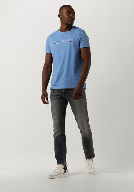 TOMMY HILFIGER T-shirt HILFIGER NEW YORK TEE en bleu - large