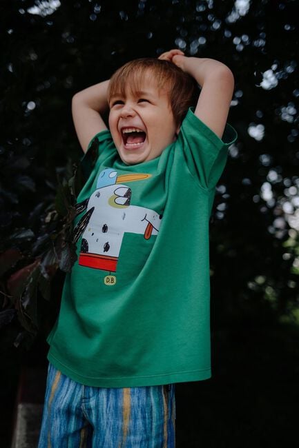 Groene DAILY BRAT T-shirt SWANKY T-SHIRT - large