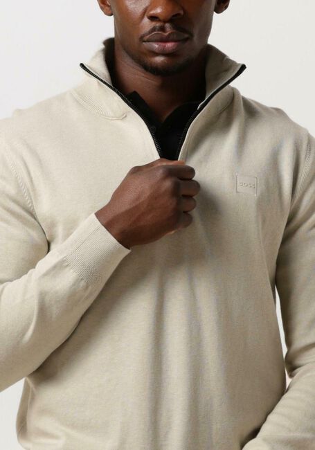 BOSS ORANGE Pull KANOBIX en beige - large