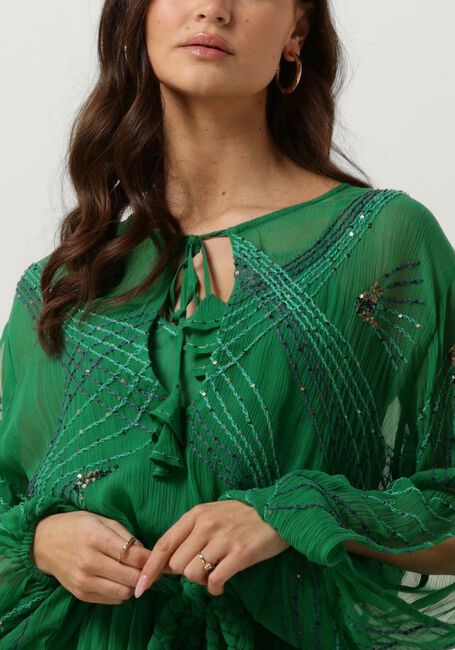 MES DEMOISELLES Mini robe DRESS ANNA en vert - large