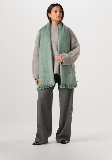 ALPACA LOCA DOUBLE SCARF Foulard en vert - large