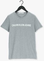 CALVIN KLEIN T-shirt INSTITUTIONAL L en gris