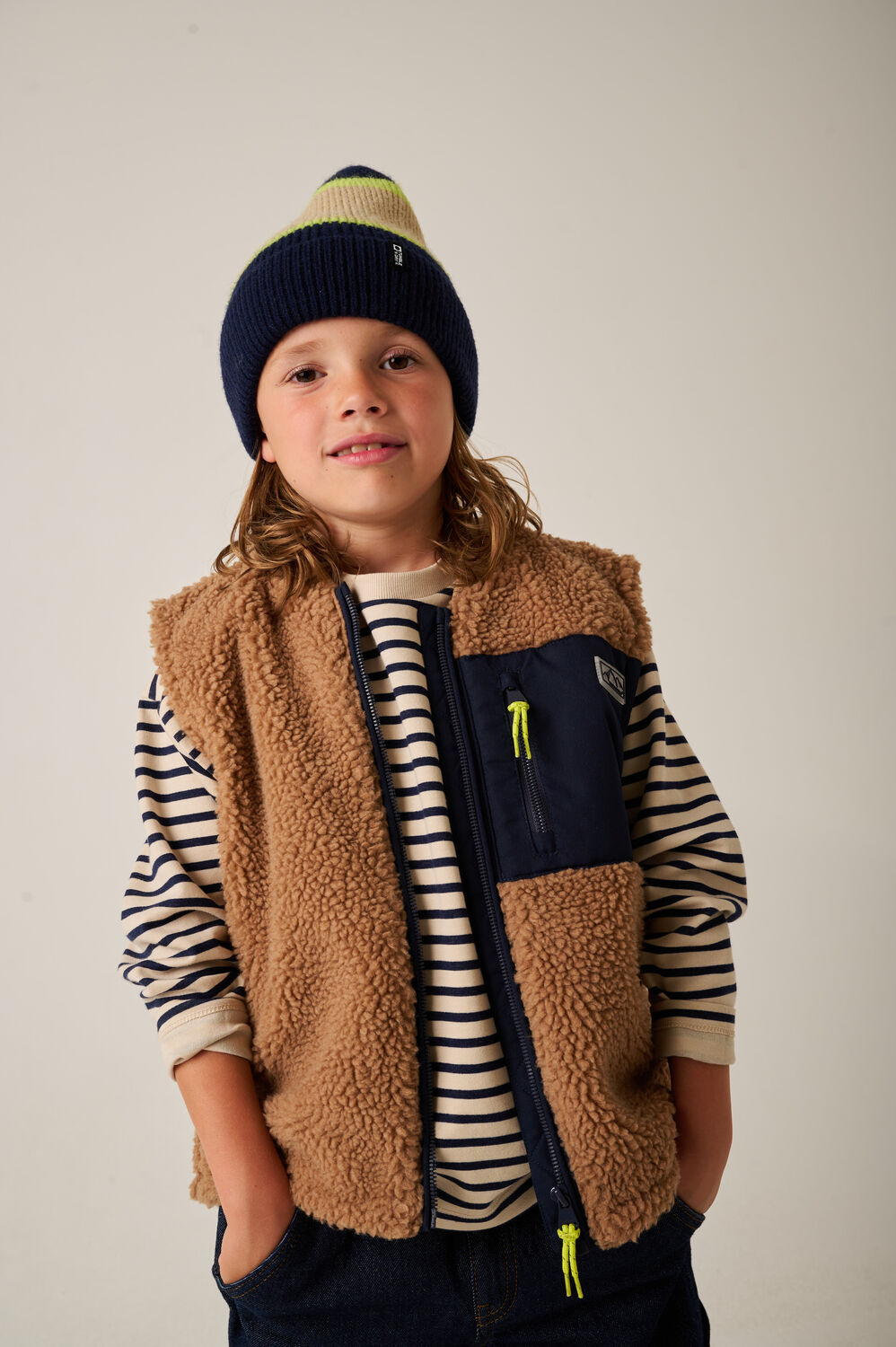Camel TUMBLE 'N DRY Gilet OPPOSITE - large