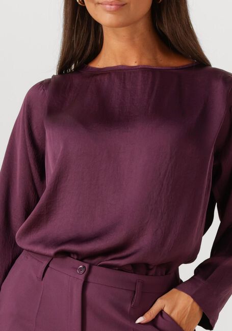 SUMMUM TOP SILKY TOUCH Blouses en violet - large