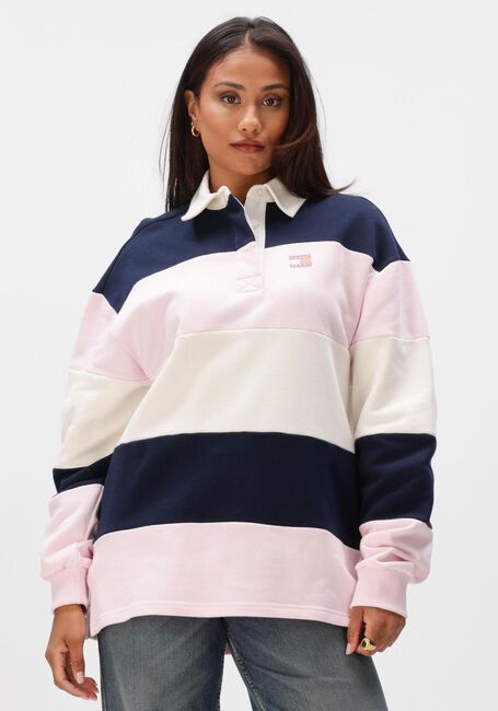 Multi TOMMY JEANS Polo TJW BADGE STRIPE RUGBY - large