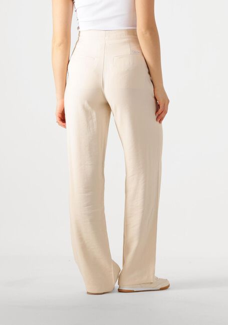 CALVIN KLEIN Pantalon ECOVERO RELAXED STRAIGHT PANT en beige - large
