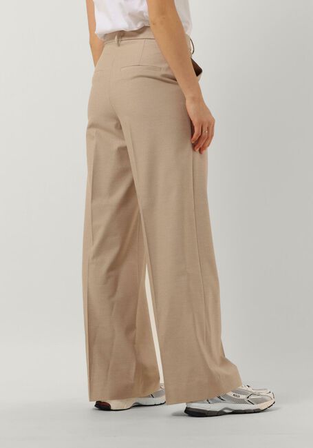 SELECTED FEMME Pantalon SLFELIANA HW WIDE PANT N en beige - large