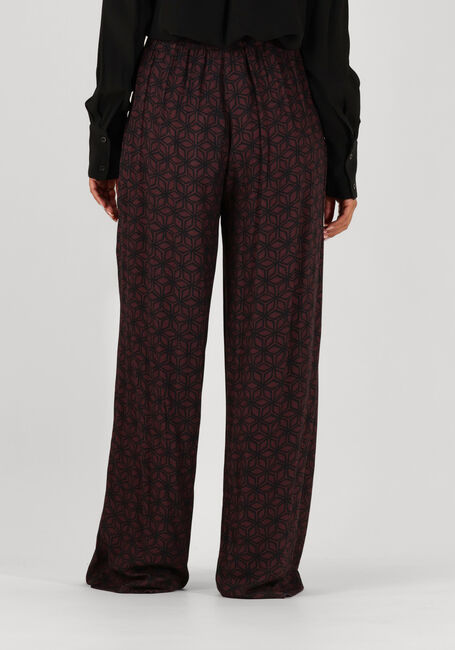 Bordeaux BY-BAR Wijde broek BENJI CONTIKI PANT - large