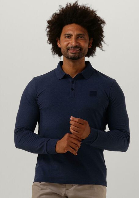 BOSS ORANGE Polo PASSERBY Bleu foncé - large