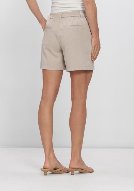 OBJECT Pantalon courte OBJLISA MW RE SHORTS en marron - large