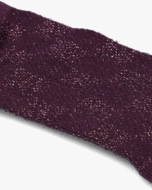 BECKSONDERGAARD QUINIS GLITTER SOCKS Chaussettes en violet - large