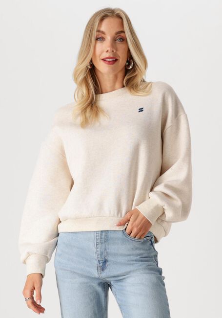 BY-BAR Chandail BIBI DANCING MELANGE SWEATER Écru - large