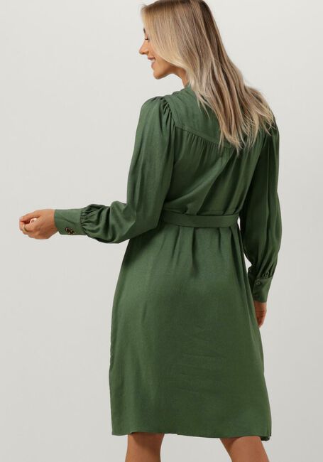 Donkergroene POM AMSTERDAM Midi jurk MYTHICAL GREEN - large