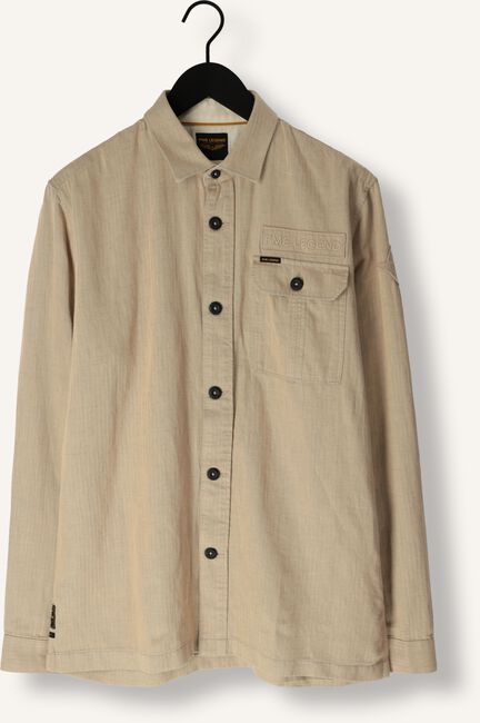 Beige PME LEGEND Casual overhemd LONG SLEEVE SHIRT CTN/LINEN 2 TONE HERRINGBONE Beige PME LEGEND Casual overhemd LONG SLEEVE SHIRT CTN/LINEN 2 TONE HERRINGBONE - large