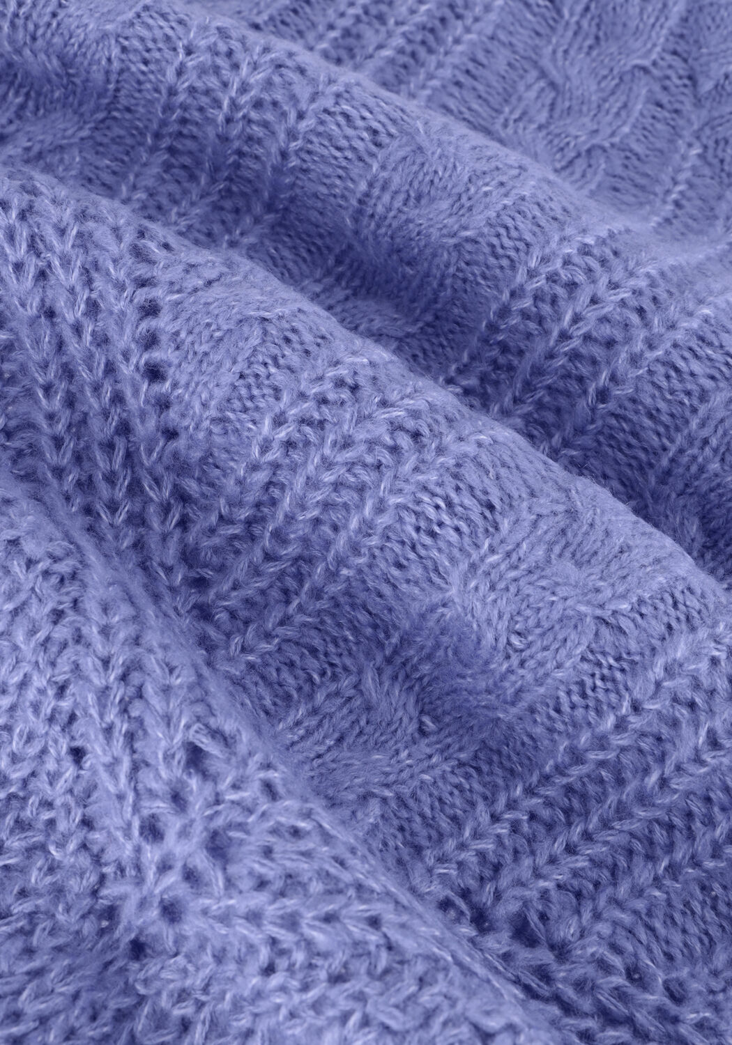 OBJECT Pull OBJNOVA STELLA CABLE KNIT PULLOVER NOOS en bleu - large