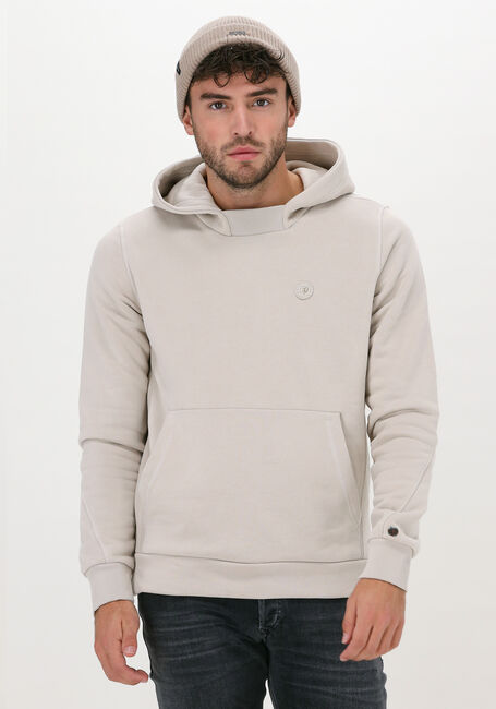 CAST IRON Chandail HOODED RELAXED FIT PEP SWEAT C en beige - large
